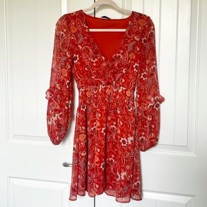 $20 TODAY ONLY ASOS paisley mini dress